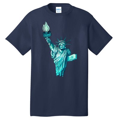 Liberty Standing Tall Tall T-Shirt