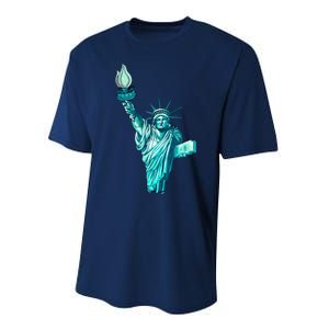 Liberty Standing Tall Performance Sprint T-Shirt