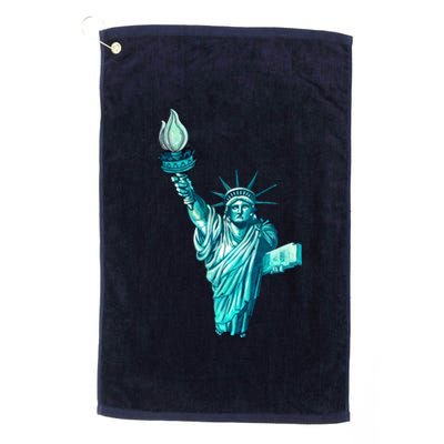 Liberty Standing Tall Platinum Collection Golf Towel