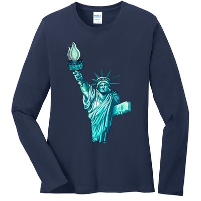Liberty Standing Tall Ladies Long Sleeve Shirt