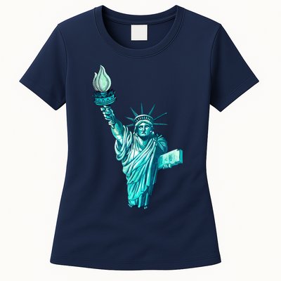 Liberty Standing Tall Womens T-Shirt
