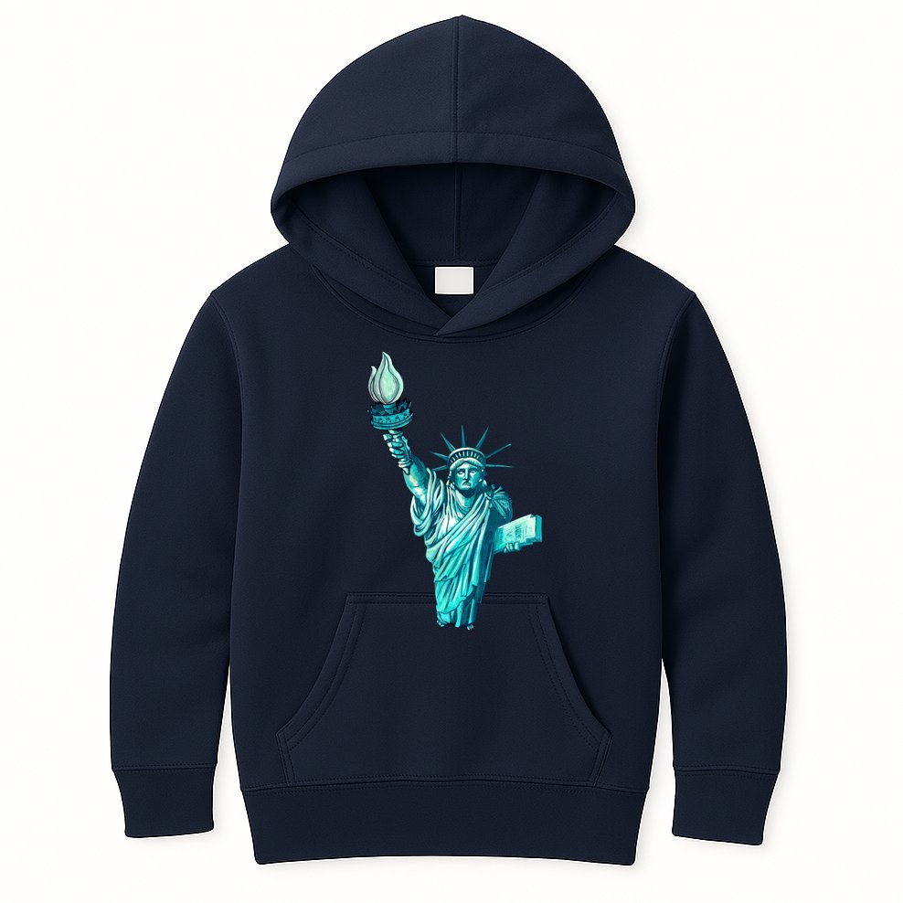 Liberty Standing Tall Kids Hoodie