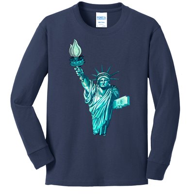 Liberty Standing Tall Kids Long Sleeve Shirt