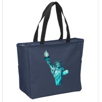 Liberty Standing Tall Zip Tote Bag