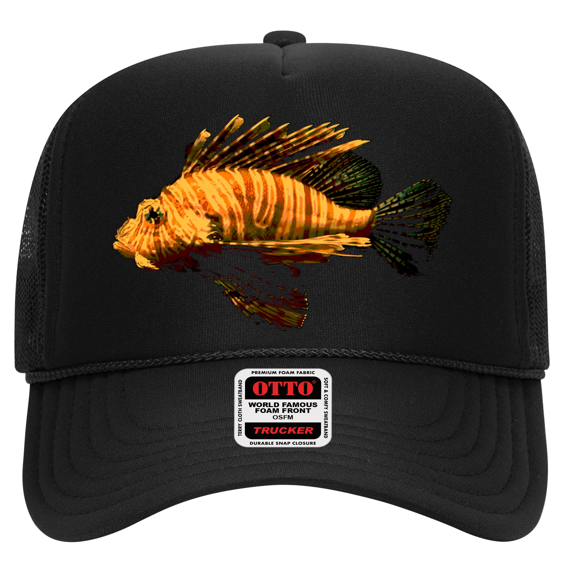 Lionfish Save The Tropical Ocean Reef Coral Lion Fish Gift Hat