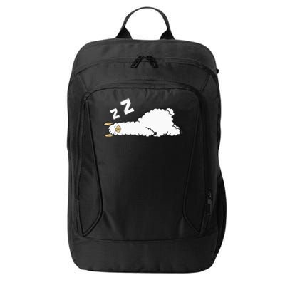 Llama Sleeping Tired Llama Pajama Love Llamas City Backpack