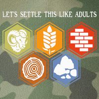 Let's Settle This Like Adults Tabletop Game Board Gaming Legacy Tie Dye Trucker Hat