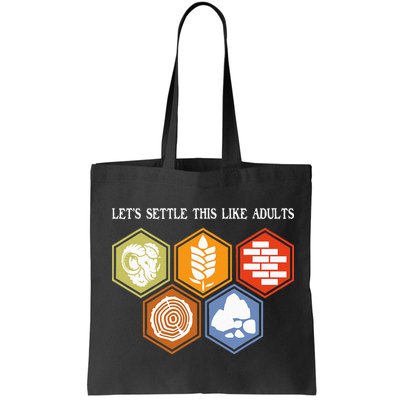 Let's Settle This Like Adults Tabletop Game Board Gaming Bag