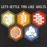 Let's Settle This Like Adults Tabletop Game Board Gaming Trucker Hat