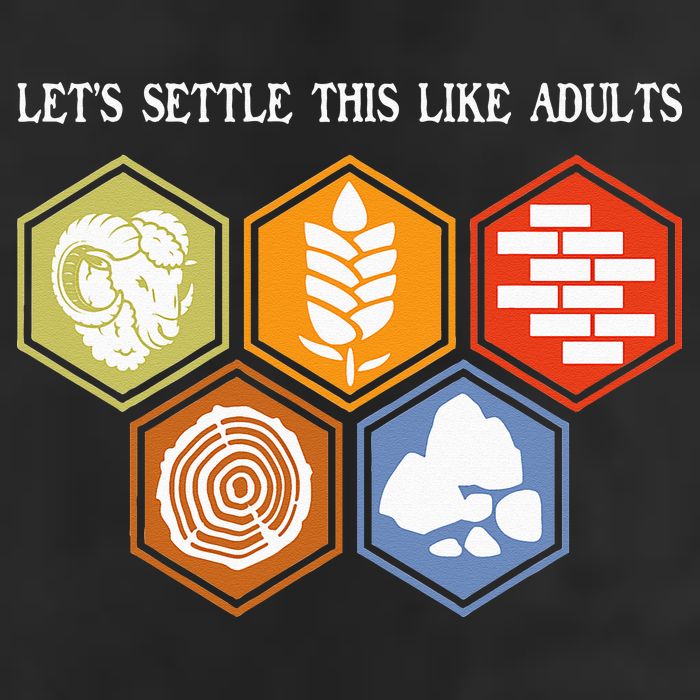Let's Settle This Like Adults Tabletop Game Board Gaming Trucker Hat