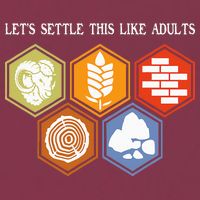 Let's Settle This Like Adults Tabletop Game Board Gaming 16oz Travel Tumbler