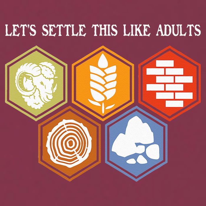 Let's Settle This Like Adults Tabletop Game Board Gaming 16oz Travel Tumbler