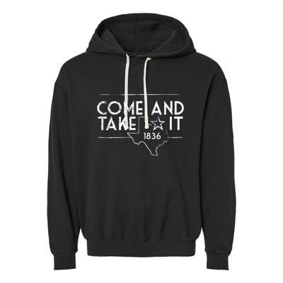 Lone Star Texas Come And Take It 1836 Garment-Dyed Fleece Hoodie