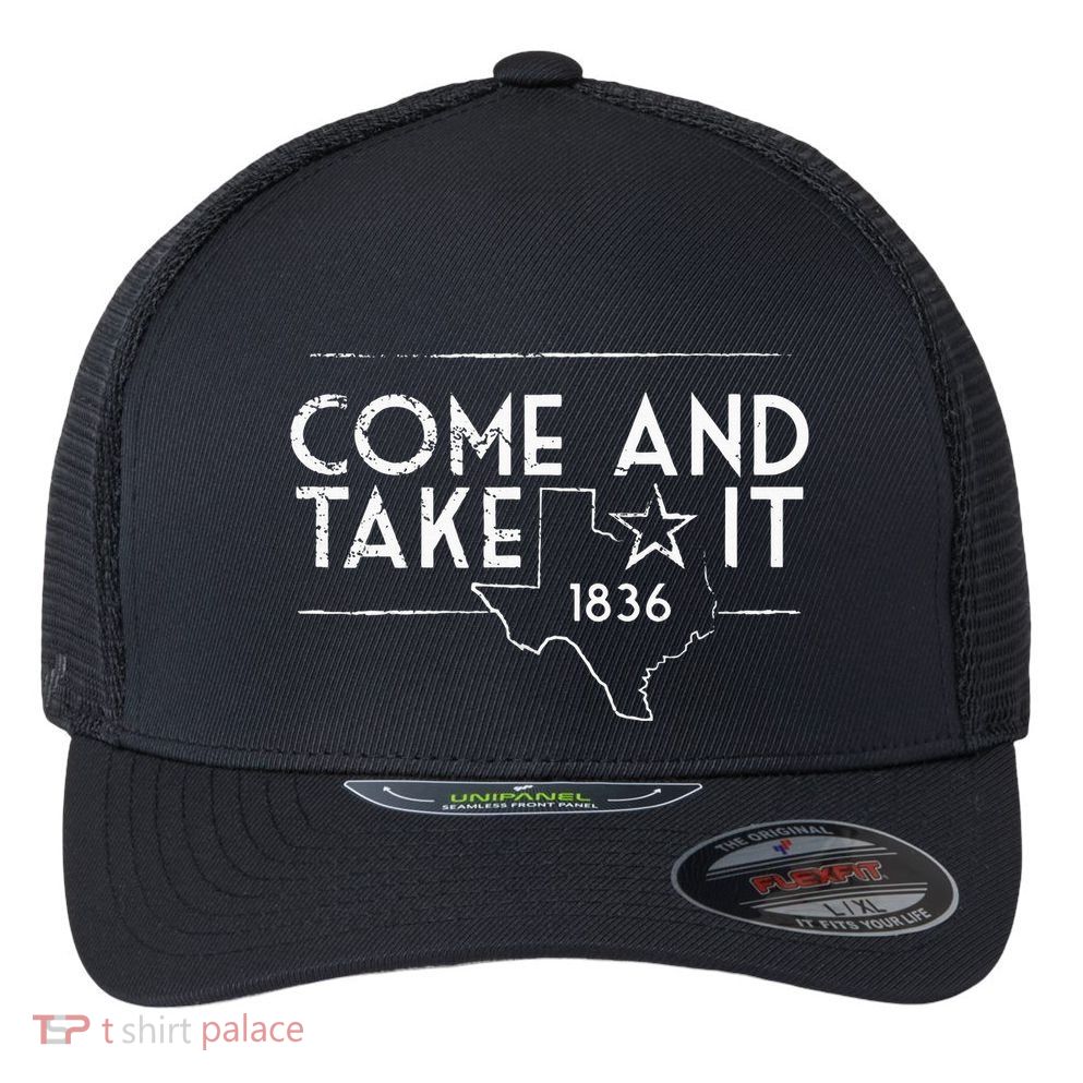 Lone Star Texas Come And Take It 1836 Flexfit Unipanel Trucker Cap