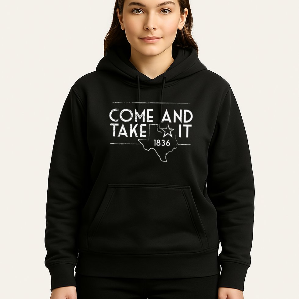 Lone Star Texas Come And Take It 1836 Hoodie