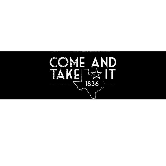 Lone Star Texas Come And Take It 1836 Bumper Sticker