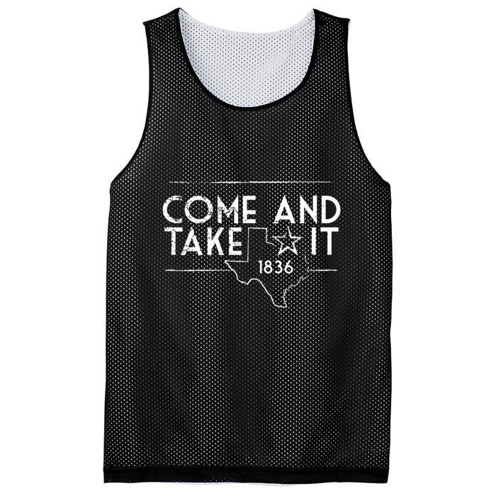 Lone Star Texas Come And Take It 1836 Mesh Reversible Basketball Jersey Tank