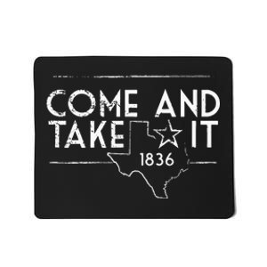 Lone Star Texas Come And Take It 1836 Mousepad