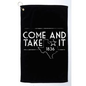 Lone Star Texas Come And Take It 1836 Platinum Collection Golf Towel