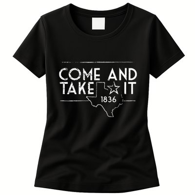 Lone Star Texas Come And Take It 1836 Womens T-Shirt