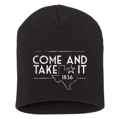 Lone Star Texas Come And Take It 1836 Short Acrylic Beanie