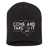 Lone Star Texas Come And Take It 1836 Short Acrylic Beanie