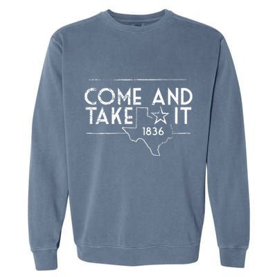 Lone Star Texas Come And Take It 1836 Garment-Dyed Sweatshirt