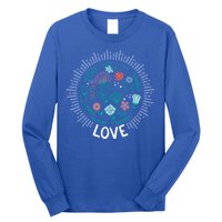 Love Save The Planet Mother Earth Environtalist Gift Long Sleeve Shirt