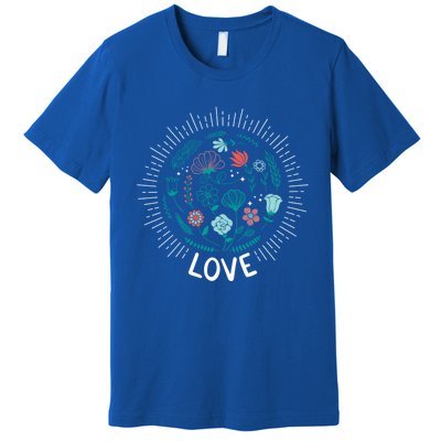 Love Save The Planet Mother Earth Environtalist Gift Premium T-Shirt