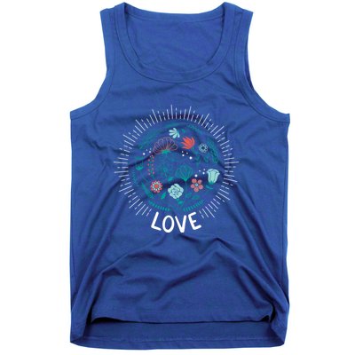 Love Save The Planet Mother Earth Environtalist Gift Tank Top