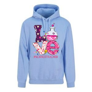 Love Science Teacher Valentine's Day Teacherlife Outfits Unisex Surf Hoodie