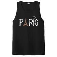 Love Sign The Eiffel Tower From Paris France PosiCharge Competitor Tank