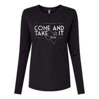 Lone Star Texas Come And Take It 1836 Womens Cotton Relaxed Long Sleeve T-Shirt