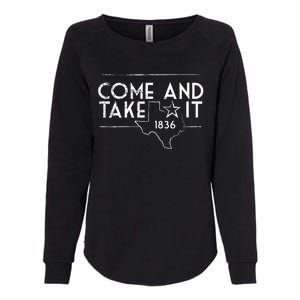 Lone Star Texas Come And Take It 1836 Womens California Wash Sweatshirt