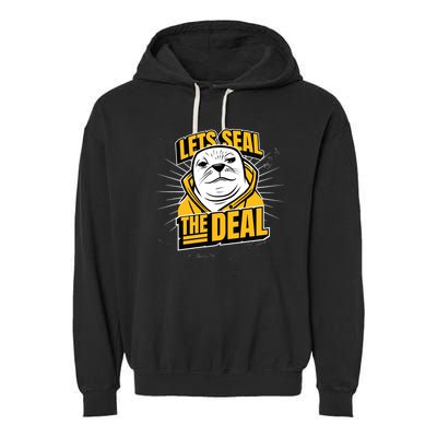 Lets Seal The Deal Garment-Dyed Fleece Hoodie