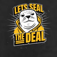 Lets Seal The Deal Garment-Dyed Fleece Hoodie