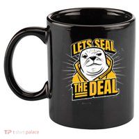 Lets Seal The Deal 11oz C Handle Ceramic Mug