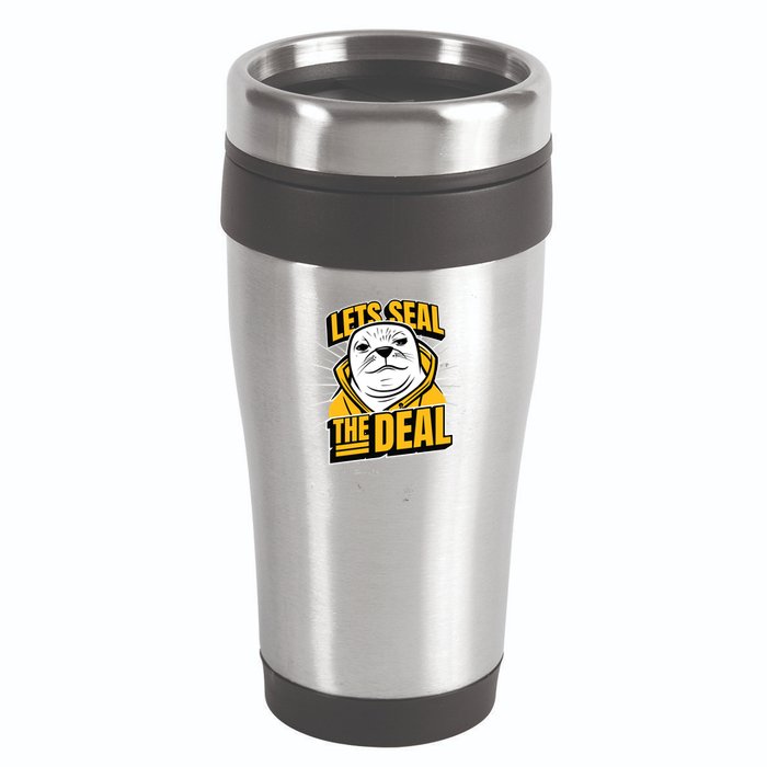 Lets Seal The Deal 16oz Travel Tumbler