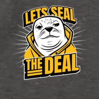 Lets Seal The Deal Vector Backpack