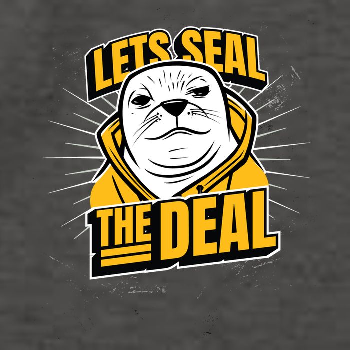 Lets Seal The Deal Vector Backpack