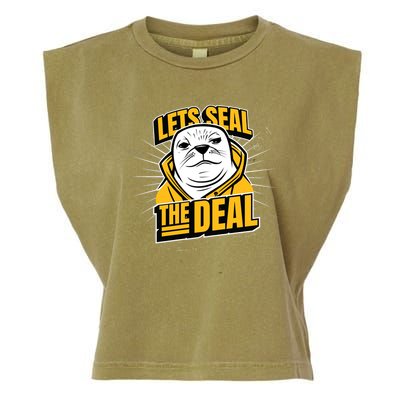 Lets Seal The Deal Garment-Dyed Women's Muscle Tee
