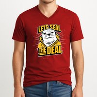Lets Seal The Deal V-Neck T-Shirt