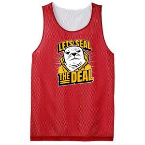 Lets Seal The Deal Mesh Reversible Basketball Jersey Tank