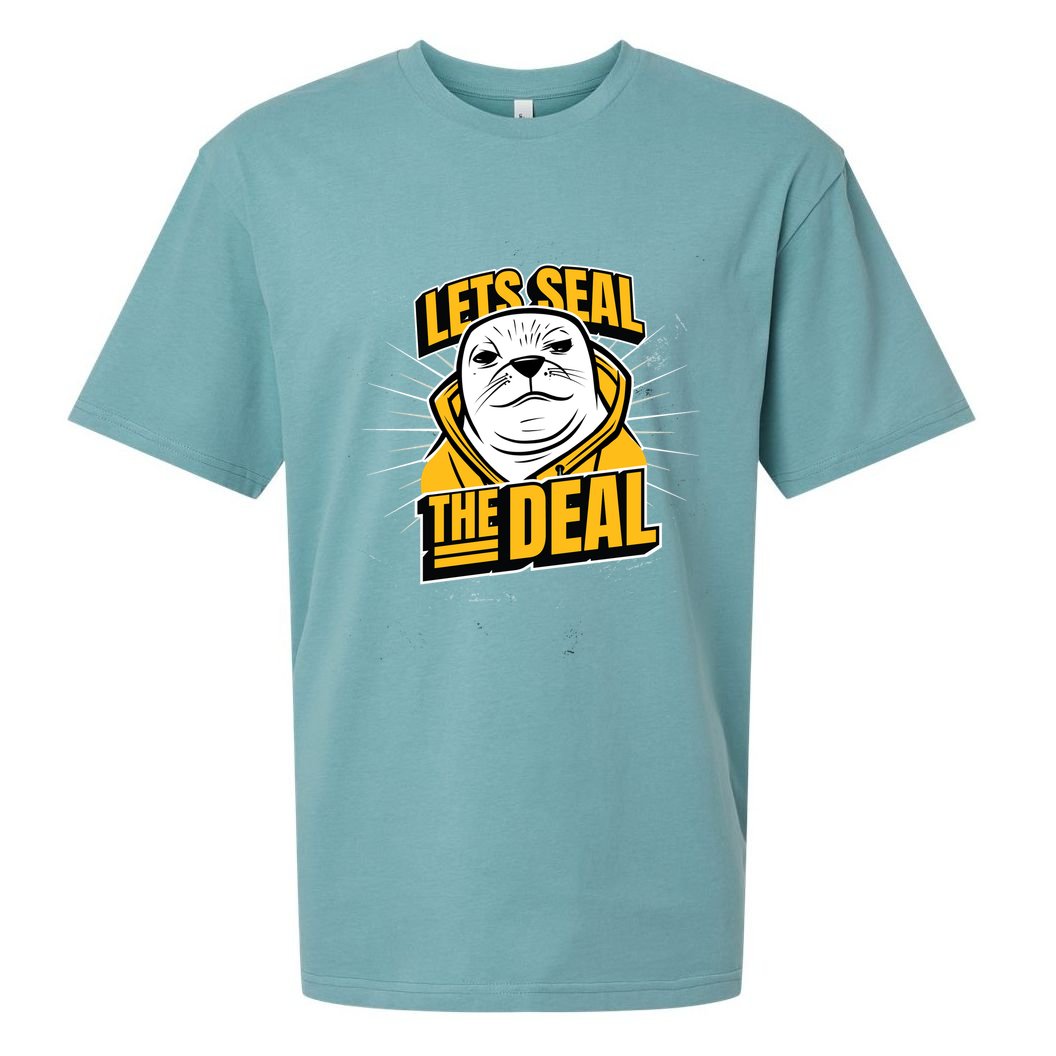 Lets Seal The Deal Sueded Cloud Jersey T-Shirt