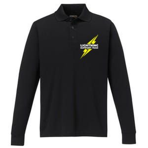 Lightning Support Team Ll Gift Performance Long Sleeve Polo