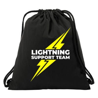 Lightning Support Team Ll Gift Drawstring Bag