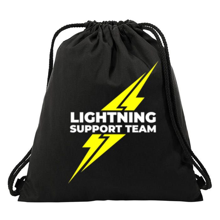 Lightning Support Team Ll Gift Drawstring Bag