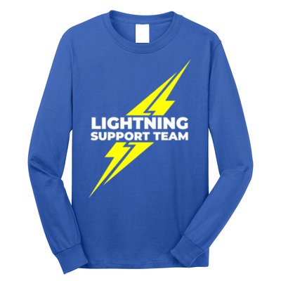 Lightning Support Team Ll Gift Long Sleeve Shirt