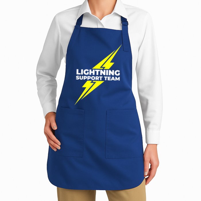 Lightning Support Team Ll Gift Apron