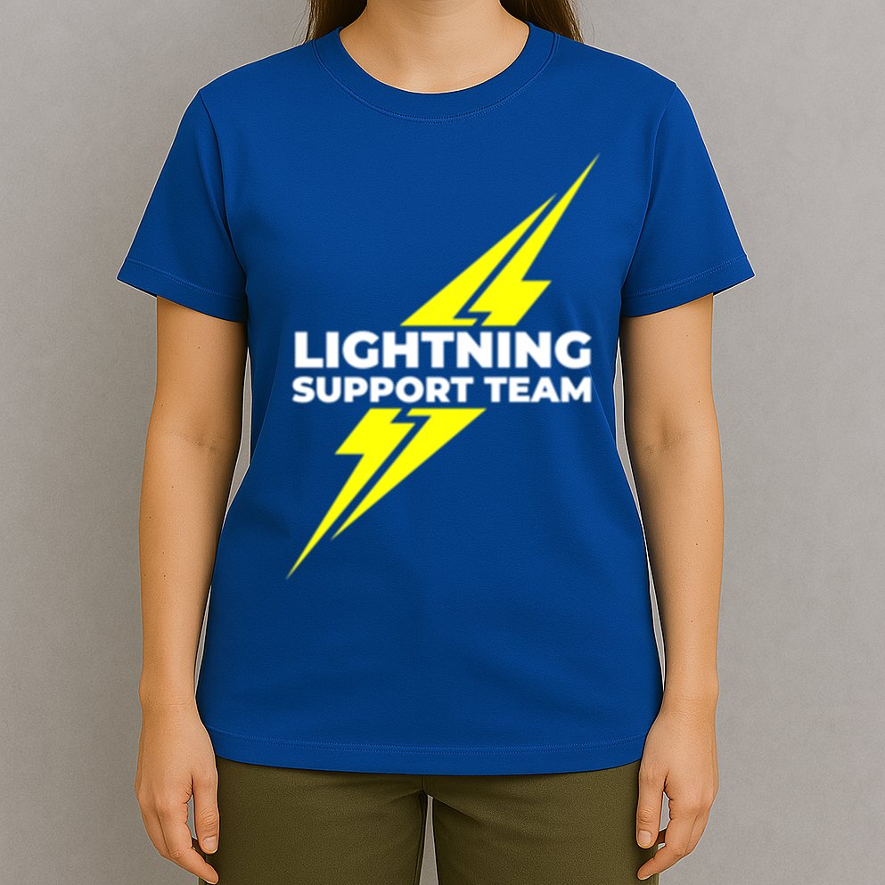 Lightning Support Team Ll Gift T-Shirt